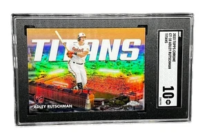 2023 Topps Chrome Adley Rutschman Titans Rookie (RC) SGC 10 No. CT-10 | Orioles - Picture 1 of 4