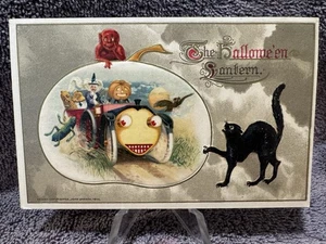 HALLOWEEN POSTKARTE JOHN WINSCH C29 - Bild 1 von 2