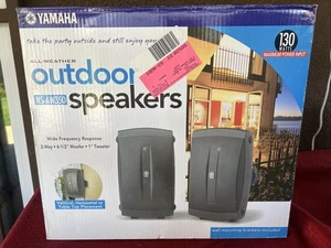 Altavoces bidireccionales Yamaha NS-AW350B para todo tipo de clima interiores/exteriores - negros... Envío rápido - Imagen 1 de 10