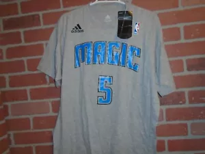 ORLANDO MAGIC #5 PAI NEU MIT ETIKETT ADIDAS TRIKOT T-SHIRT ERWACHSENE MEDIUM - Bild 1 von 3