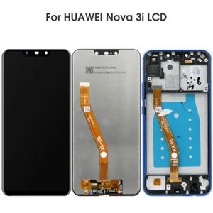 For HUAWEI Nova 3/3i TFT LCD Display Touch Screen Digitizer Assembly with Frame - Picture 1 of 21