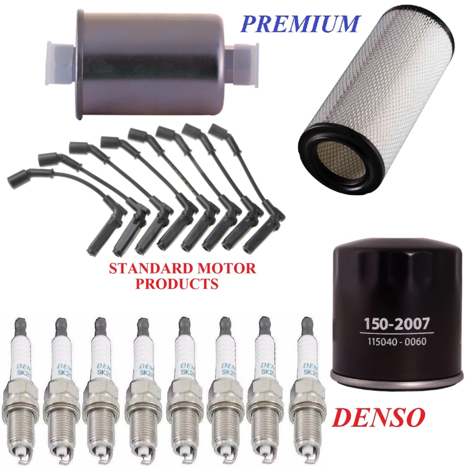 Kit de afinación filtros bujías para Chevy Express 2500 V8 4,8 L y 5,3 L 2003-2004 Foto 1 de 1