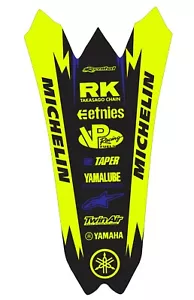 Vibrant Highlighter YAMAHA GRAPHICS YZ 450F YZ450F 2010 2011 2012 2013 Rear - Foto 1 di 1