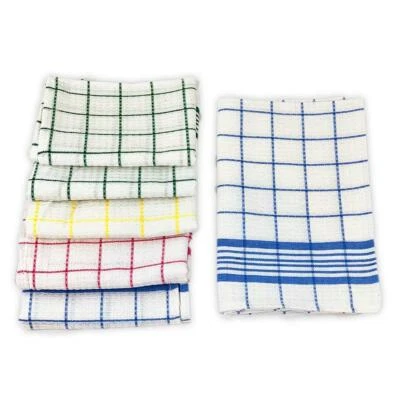 Jumbo Size Kitchen Tea Towels Cotton Dish Cloths Bar Towels Cleaning 51x 68cm