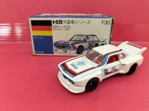 Tomy Tomica BMW 3.5 CSL F30 Blue Box *Vintage - Picture 1 of 4