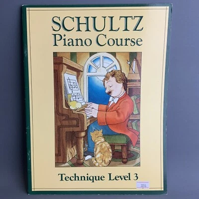 Schultz Piano Course Techniques Level 3 Beginner Students Sheet Music - Image 1 of 4