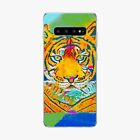Mobile phone case cover Samsung Galaxy S10+ Plus - Tiger - Animal 360 protection