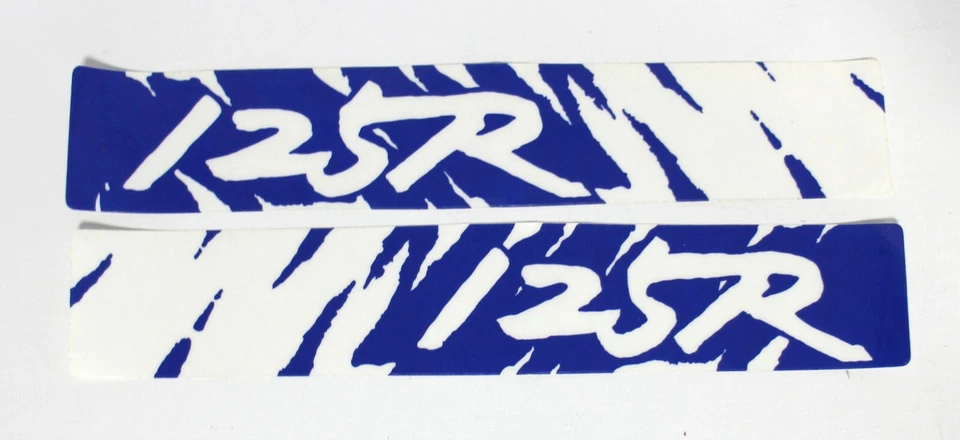 Aufkleber Satz Schwinge Decal Dekor Honda CR 125R 1991 blau Classic Vintage - Bild 1 von 1