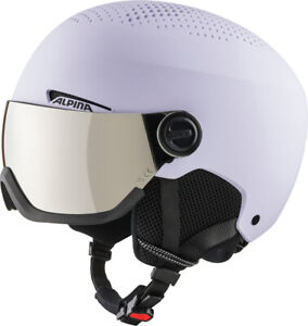 ALPINA Skihelm Snowboardhelm ARBER VISOR Q-LITE Helm 2024 lilac matt Helmet