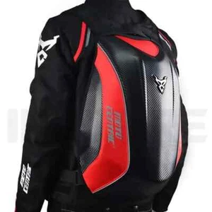 Mochila rígida de fibra de carbono para motocicleta casco mochila bolsa de montar al aire libre - Imagen 1 de 20