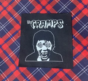 The Cramps ""Human Fly"" Patch fai da te - Punk Crust Bandiera Nera Off Residuo Crack Oi - Foto 1 di 1