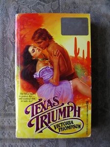 Victoria Thompson - Texas Triumph (Zebra Historical) - 1987 - paperback - Imagen 1 de 6