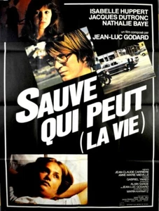 PÓSTER FRANCÉS DE CADA HOMBRE PARA SÍ MISMO SAUVE QUI PEUT (LA VIE) Godard 1962 47x63 - Imagen 1 de 1
