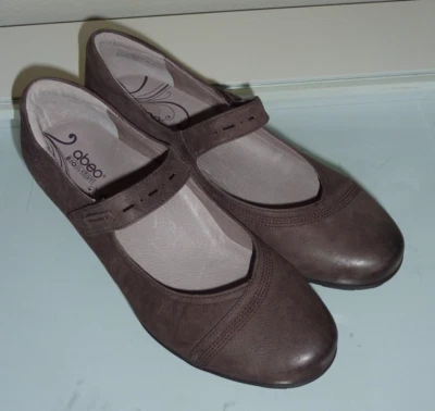 ABEO Nala Mary Jane Comfort Shoes Leather Casual Brown  Womens 8 N - Image 1 of 4