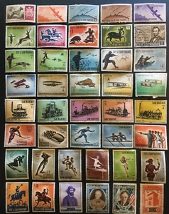 SAN MARINO COLLECTION OF OLD STAMPS LOT 7 - Picture 1 of 1