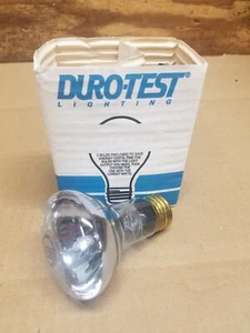 VTG Duro-Test 50 W R20 Neo White Spot Chromalux Type Long Life Bulbs 6 Pack USA - Picture 1 of 3