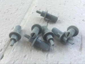 10pcs hole gray handle total length 20MM handle 10MM handle diameter 5MM - Imagen 1 de 1