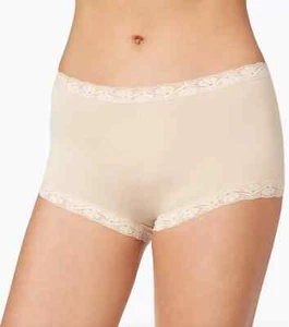 Maidenform L95442 Womens Latte Microfiber Boyshort Underwear Size Medium - Picture 1 of 3