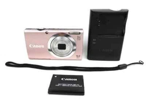 Canon PowerShot A2400 IS 16.0MP Pink Digital Camera Near Mint From Japan - Picture 1 of 23