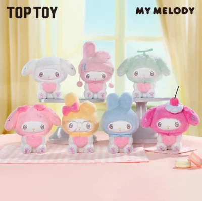 💡 TOP TOY x Sanrio My Melody 50th Anniversary Vinyl Plush One Random Blind Box - Image 1 of 4