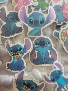 50Pcs Cute Cartoon Stitch Graffiti Stickers Lot Bomb Vinyl Laptop Luggage Decals - Picture 1 of 8