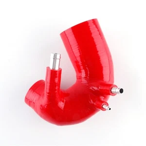MANGUERA DE ADMISIÓN DE INDUCCIÓN DE SILICONA PARA FIAT 500 1.4T ABARTH T-JET 2008-2018 4 capas ROJA - Imagen 1 de 8