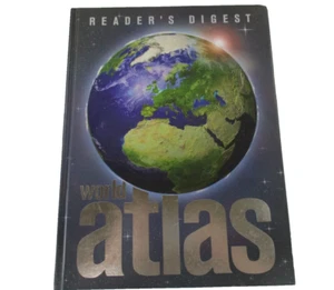 World Atlas Readers Digest Hardcover Large Book 2004 2nd Reprint Readers Digest - Picture 1 of 13