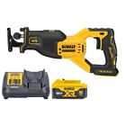 DeWalt DCS382 18V XR Brushless Reciprocating Saw With 1 x 5Ah Battery & Charger