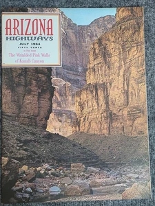 Arizona Highways July 1964 Illustrated Kanab Canyon Magazine - Picture 1 of 5