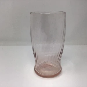 Vetro acqua alto D'Arques-Durand Rosaline rosa ottica vortice ricambio anni 40 - Foto 1 di 4