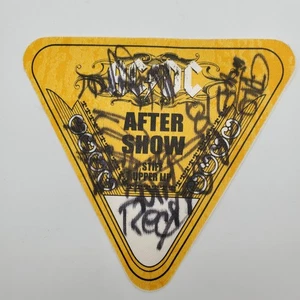 RARE AC/DC FULL BAND Signed After Show Pass Stiff Upper Lip Angus Malcolm Young - Picture 1 of 5