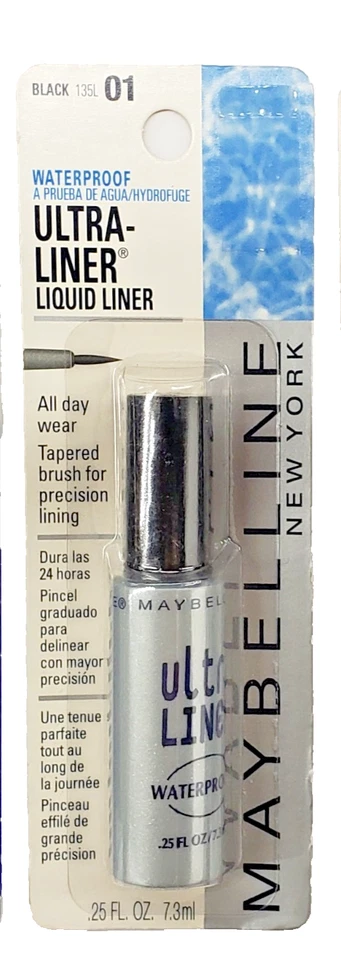 Maybelline Ultra Liner Waterproof Liquid Eye Liner BLACK 135L-01 (Read!!) - Image 1 of 1