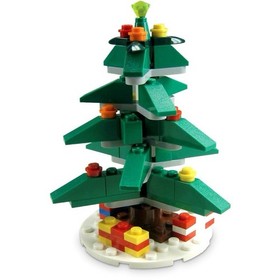 LEGO Seasonal: Christmas Tree (40024) Incomplete 38/77 Pieces