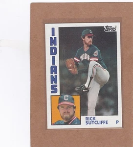 1984 TOPPS BASEBALL RICK SUTCLIFFE #245 INDIANS NMMT *E5838 - Picture 1 of 1