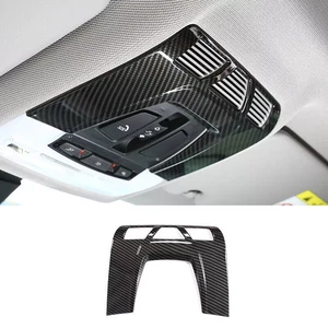 ABS Carbon Fiber Front Reading Lamp Frame Cover Trim For BMW X5 X6 F15 2014-2018 - Picture 1 of 6
