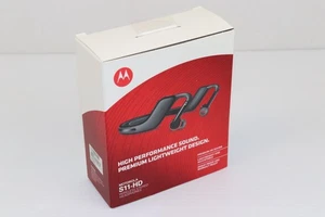 NEW Motorola S11-HD NeckBand Bluetooth Stereo Headset Headphone Black SEALED - Picture 1 of 7