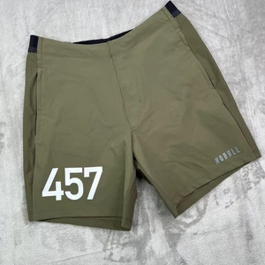 NoBull 2021 Crossfit Games Pantaloncini Uomo Medium Verde Oliva Edizione Limitata Palestra - Foto 1 di 13