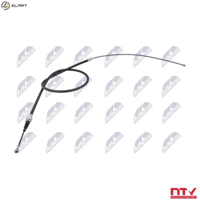 CABLE PULL PARKING BRAKE HLR-SE-006 FOR SKODA FABIA/II/Combi VW SEAT CEVA 1.2L - Image 1 of 4