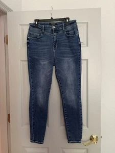 Judy Blue Jeans Womens Juniors 13/31 Blue Stretch Denim Skinny - Picture 1 of 12