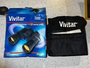 Vivitar 7x50 Magnification Compact Binoculars With UV Coated Optics - Picture 1 of 3