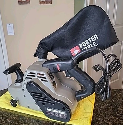 Porter Cable 362VS Whisper Series 4" X 24" Variable Speed Belt Sander USA EUC - Image 1 of 4