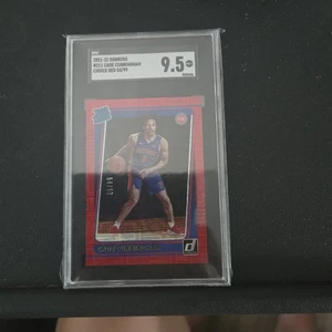 2021 Donruss Cade Cunningham #211 Red Choice /99 Sgc 9.5 RC ROOKIE - Bild 1 von 2
