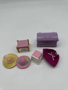 fisher price loving family furniture lot Toybox Seats Hats - Picture 1 of 6