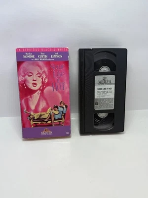 Some Like It Hot VHS 1959, 1991 Marilyn Monroe **Buy 2 Get 1 Free** - Image 1 of 4
