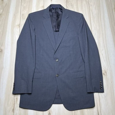 Abrigo deportivo Brooks Brothers Fitzgerald Brookscool completo de lana de lona para hombre talla 41L Foto 1 de 4