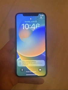 Apple iPhone X écran fissuré (débloqué) 256 Go - Photo 1 sur 4
