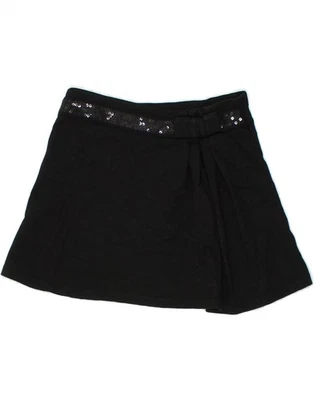 Minifalda Benetton Niñas 10-11 Años XL W26 Negra Viscosa BE77 Foto 1 de 4