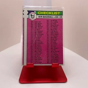 1979 Topps Baseball #669 Checklist 606-726 - Bild 1 von 2