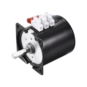 Getriebemotor Synchronmotor Elektromotor AC 220V 14W 8mm 50/60Hz CW/CCW 80RPM - Bild 1 von 4
