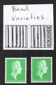 1971. Thomas Harrison Grüner Prozess. 2 x Phosphorsorten. Fein unmontiert neuwertig. - Bild 1 von 1